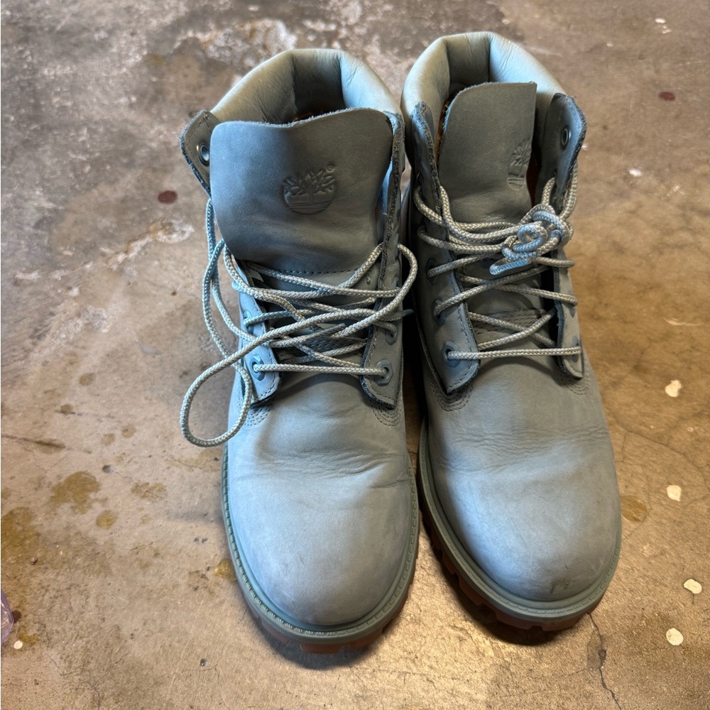 Timberland Men's Light Gray Boots